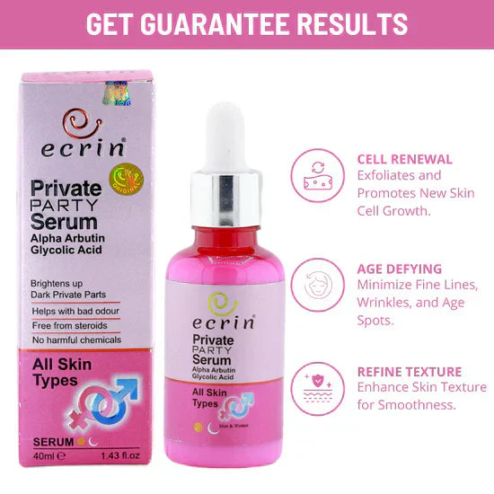 Private Party Serum - 40ml - Get Incredible Results